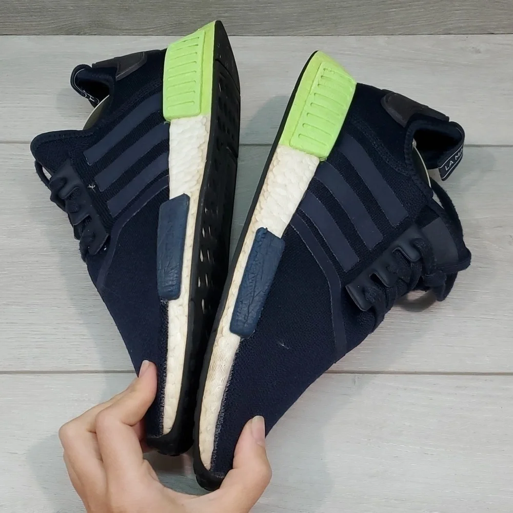 Adidas Ultraboost Mens NMD R1 Outdoor Athletic Running Sneakers shoes sz 10